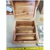 Image 2 : 377. Hand crafted cedar wood box and studio cards