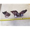 Image 1 : 392. Lot of wooden carved ornaments (3)