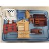 Image 2 : 400. Tub of wood doll furniture