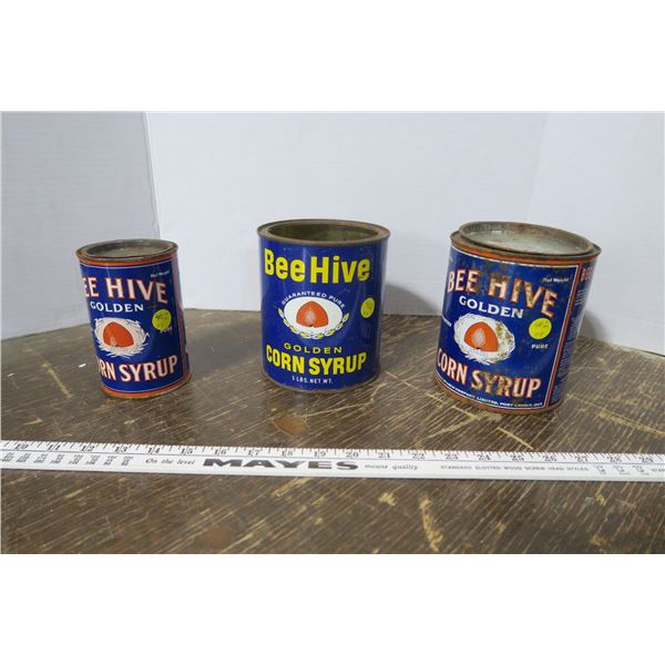 3 Medium Tins - Beehive