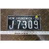 Image 1 : New Brunswick 1935 5 Digit Plate