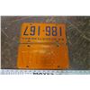 Image 2 : Matching 1963 Sask Plates (2)