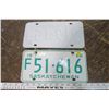 Image 1 : Matching 1968 Sask Plates (2)