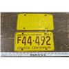 Image 1 : Matching 1967 Sask Canada Centennial Plates (2)