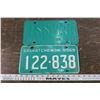 Image 2 : Matching 1969 Sask Plates (2)