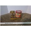 Image 1 : Pipe Holder & Turret Tobacco Tin