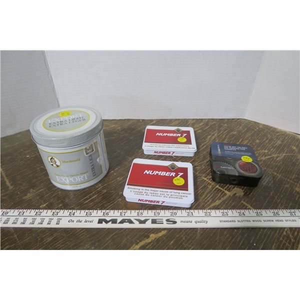 Newer Tobacco/Cigarette Tins
