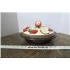 Image 3 : Apple pie Plate w/ Lid