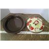 Image 4 : Apple pie Plate w/ Lid