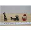 Image 1 : 3 Pencil Sharpeners - Lantern, Horse & Buggy, Windmill