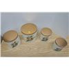 Image 2 : Set of 4 Matching food/kitchen Tins
