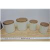Image 3 : Set of 4 Matching food/kitchen Tins