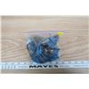 Image 4 : Blue Retro Plastic Drawer Handles