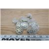 Image 4 : Ornate Brass Drawer Knobs - Painted White