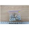 Image 4 : Ornate Brass Drawer Knobs - Painted White
