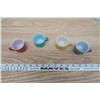Image 3 : Coloured Mini Tea cups & Saucer Set