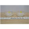 Image 3 : 2 Glass Sundae Bowls - Stamped France