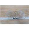 Image 4 : 2 Glass Sundae Bowls - Stamped France