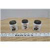 Image 1 : 3 Small Milk Glass Shakers