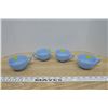 Image 1 : 4 Blue Pyrex Teacups