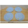Image 1 : 4 Blue Pyrex Plates