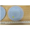 Image 3 : 4 Blue Pyrex Plates