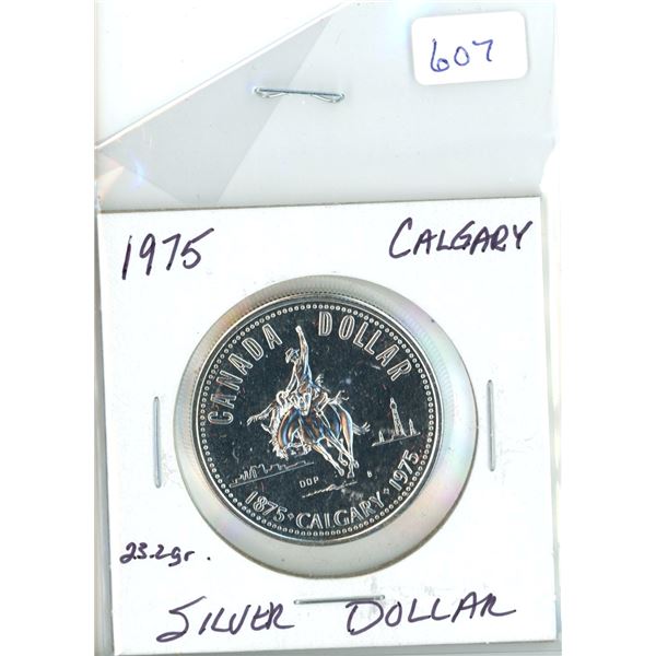 1975 Calgary Silver Dollar - Coin