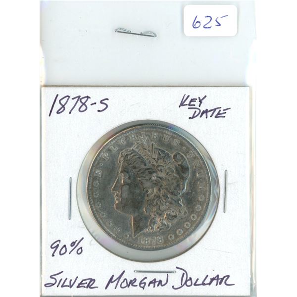 1878-S Morgan Silver Dollar - Coin