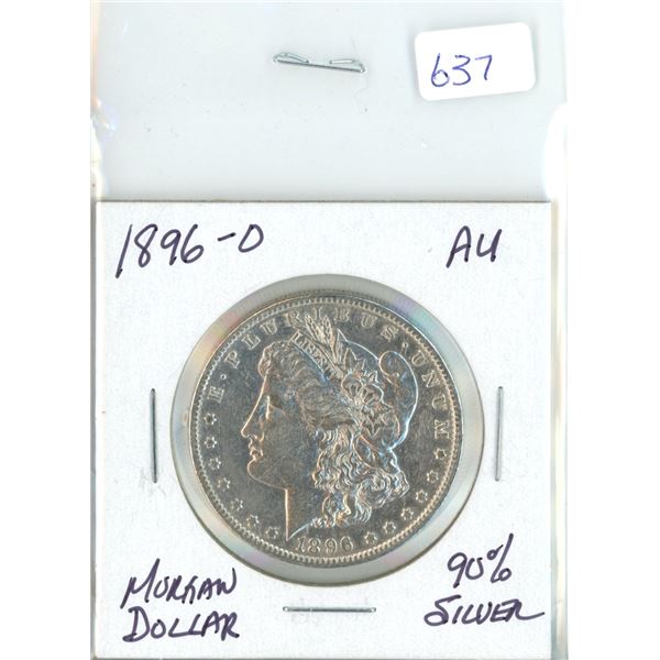 1896-O Morgan Silver Dollar - Coin