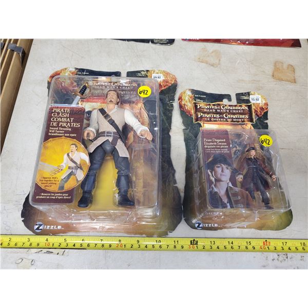 2 POTC FIGURES N.I.B.