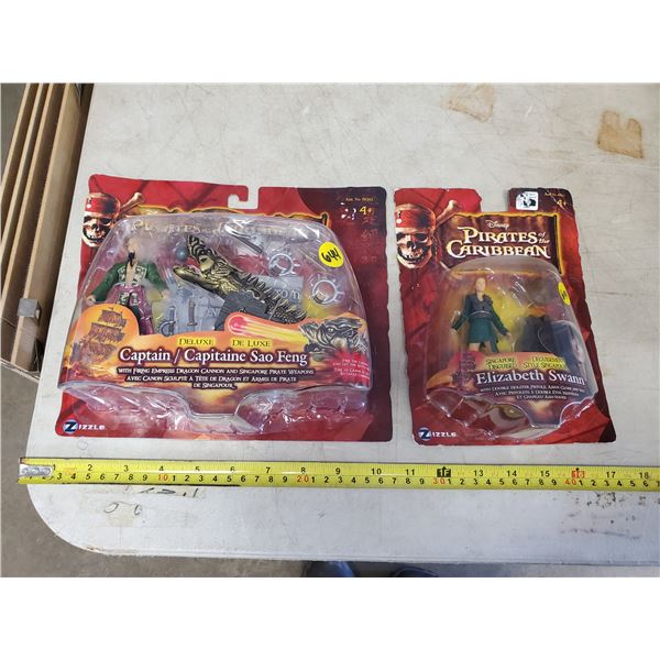 2 POTC FIGURES N.I.B.