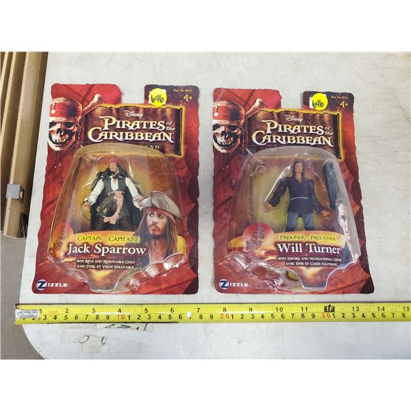 2 POTC FIGURES N.I.B.