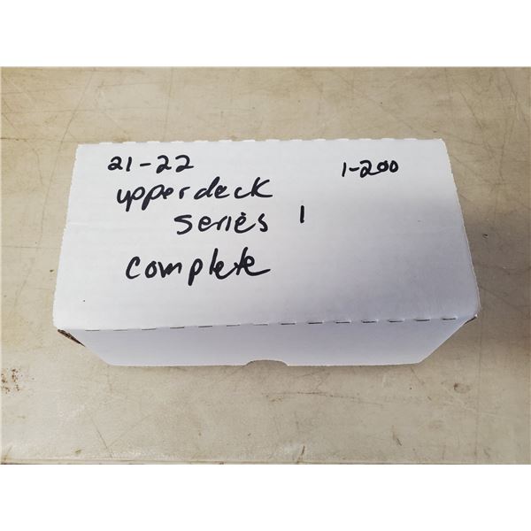 2021-22 UPPERDECK SERIES I