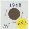 Image 1 : 1943 one cent coin Newfoundland
