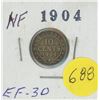 Image 1 : 1904 ten cent coin Newfoundland