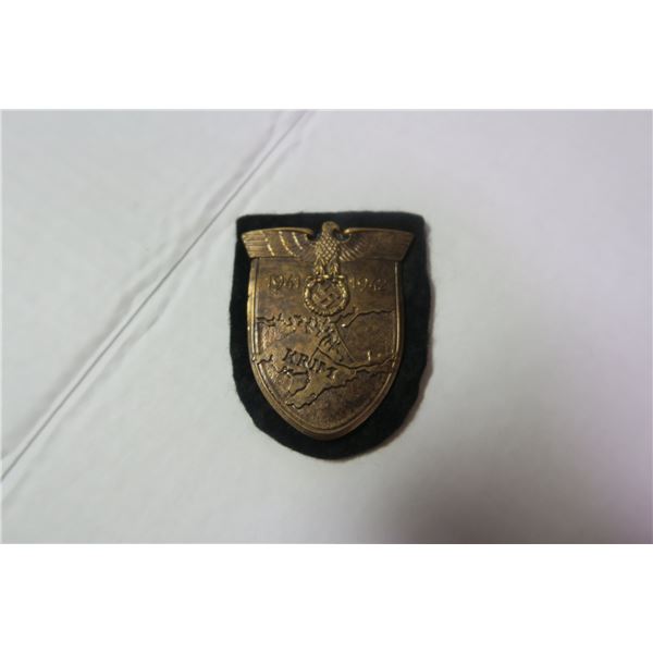 Crimea Shield (KRIM Shield) Nazi Badge