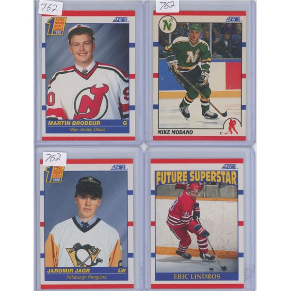 4 X 1990-91 Score Star Rookies