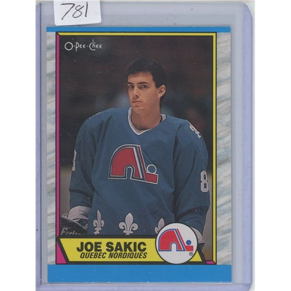 1989-1990 OPC Sakic Rookie Card
