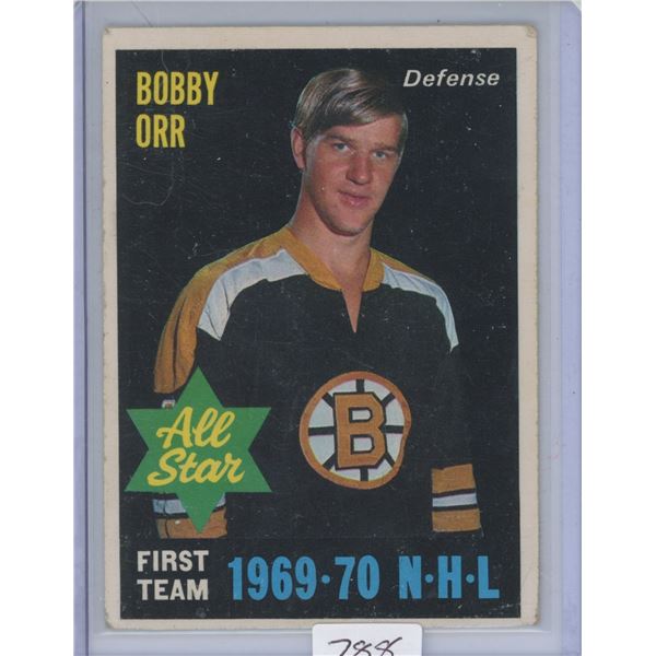 Bobby Orr 1970-71 OPC #236 *Glue On Back*