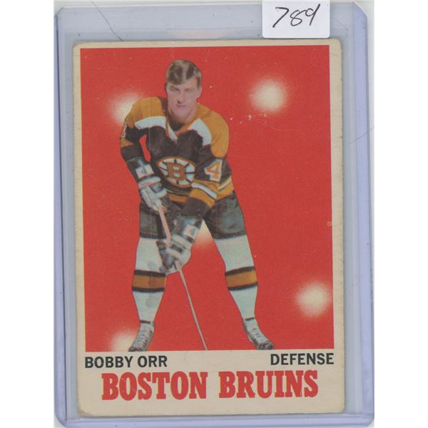 Bobby Orr 1970-71 OPC #3 *Glue On Back*