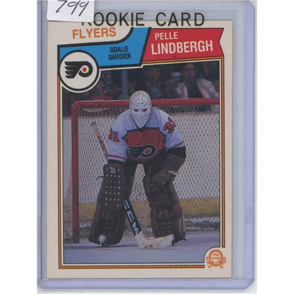 Pelle Lindbergh Rookie Cards 1983-84 OPC #268