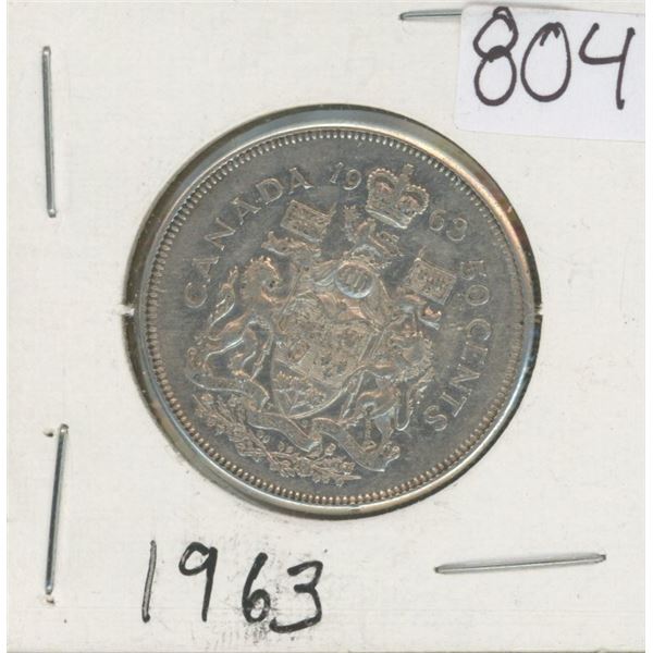 Silver 50¢ Coin Canada