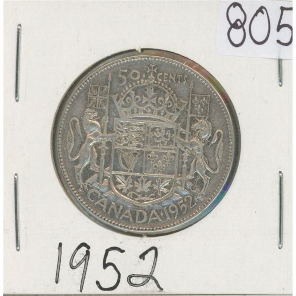 Silver 50¢ Coin Canada