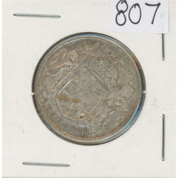 Silver 50¢ Coin Canada