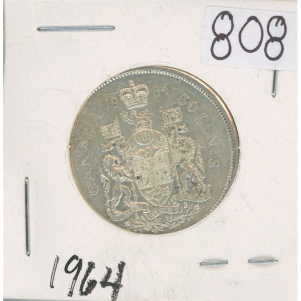 Silver 50¢ Coin Canada