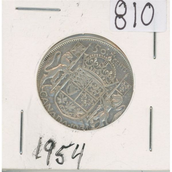 Silver 50¢ Coin Canada