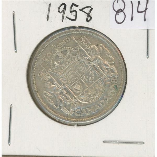 Silver 50¢ Coin Canada