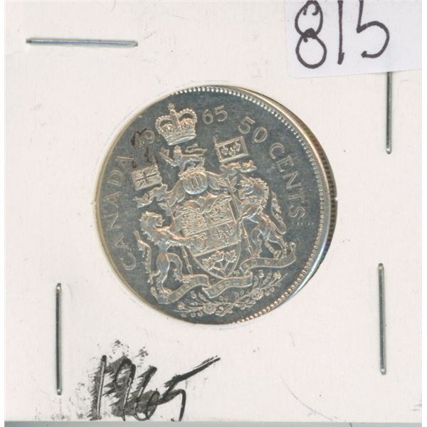 Silver 50¢ Coin Canada