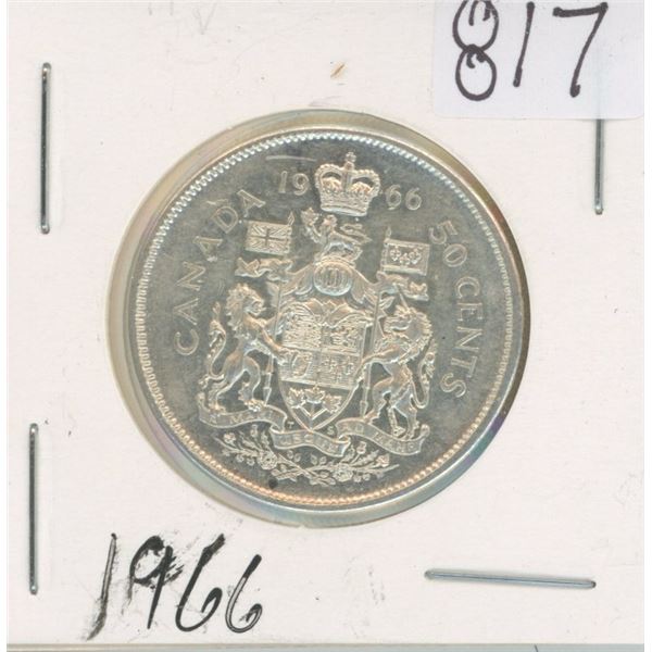 Silver 50¢ Coin Canada