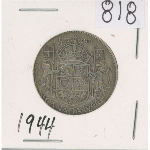 Silver 50¢ Coin Canada